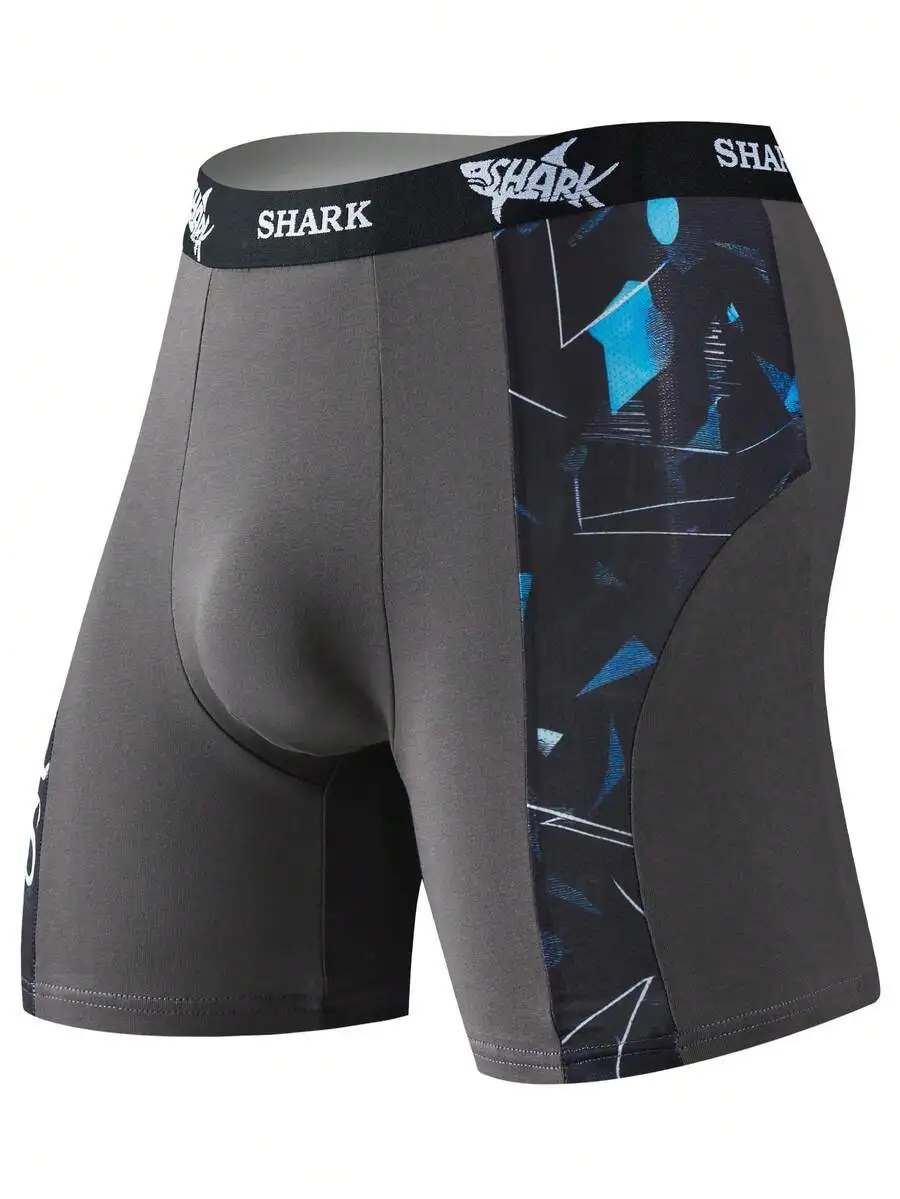 Red Spliced Mesh Boxer Shorts  - огляд і ціна Mesh Sport Boxer