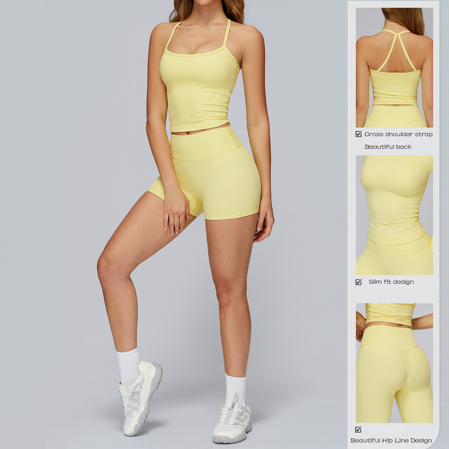 Workout Set 2PCS Seamless Yoga - огляд і ціна Compression Long Pant