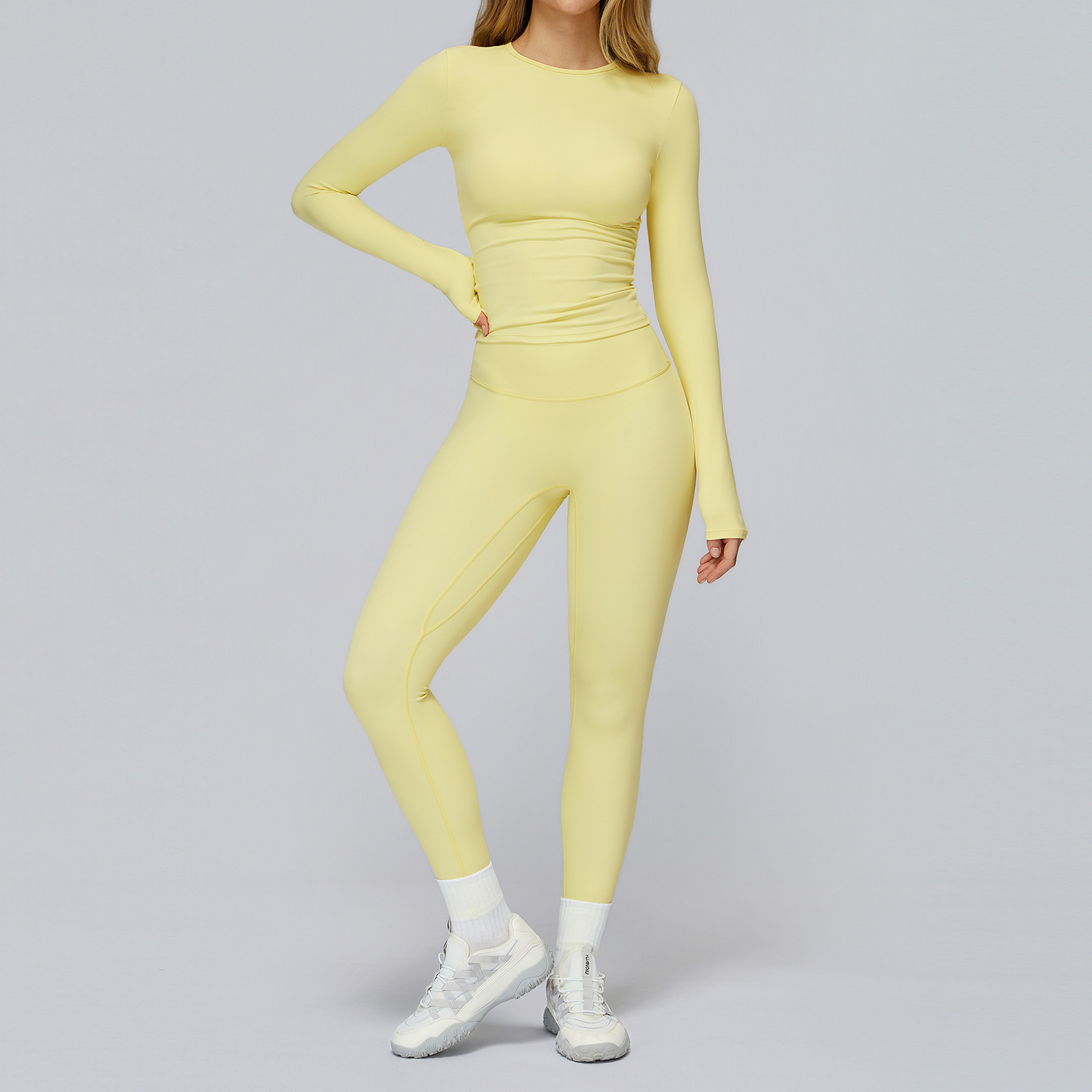 Workout Set 2PCS Seamless Yoga - огляд і ціна Compression Long Pant