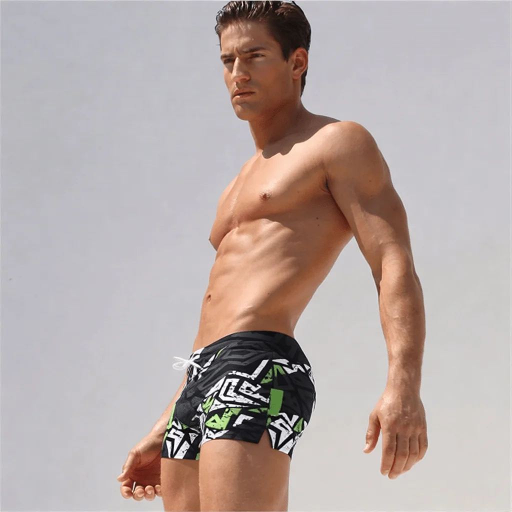 Men's Fashion Printed Pattern  - огляд і ціна Bamboo Fiber Trunk