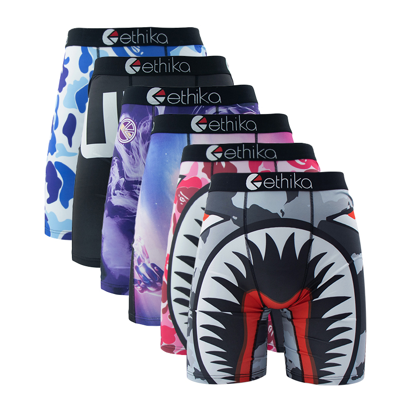 ETHIKA 6Pcs Men Underwear Boxe - огляд і ціна Boxer Shorts Modal