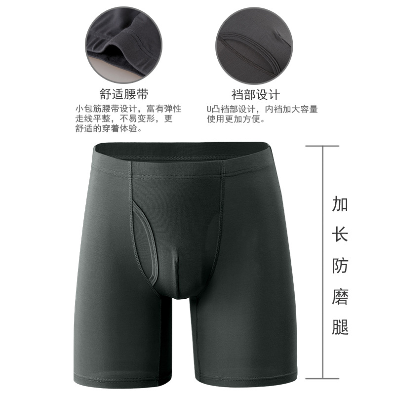 8XL Plus Size Men's Long Leg B - огляд і ціна Long Leg Trunk Men