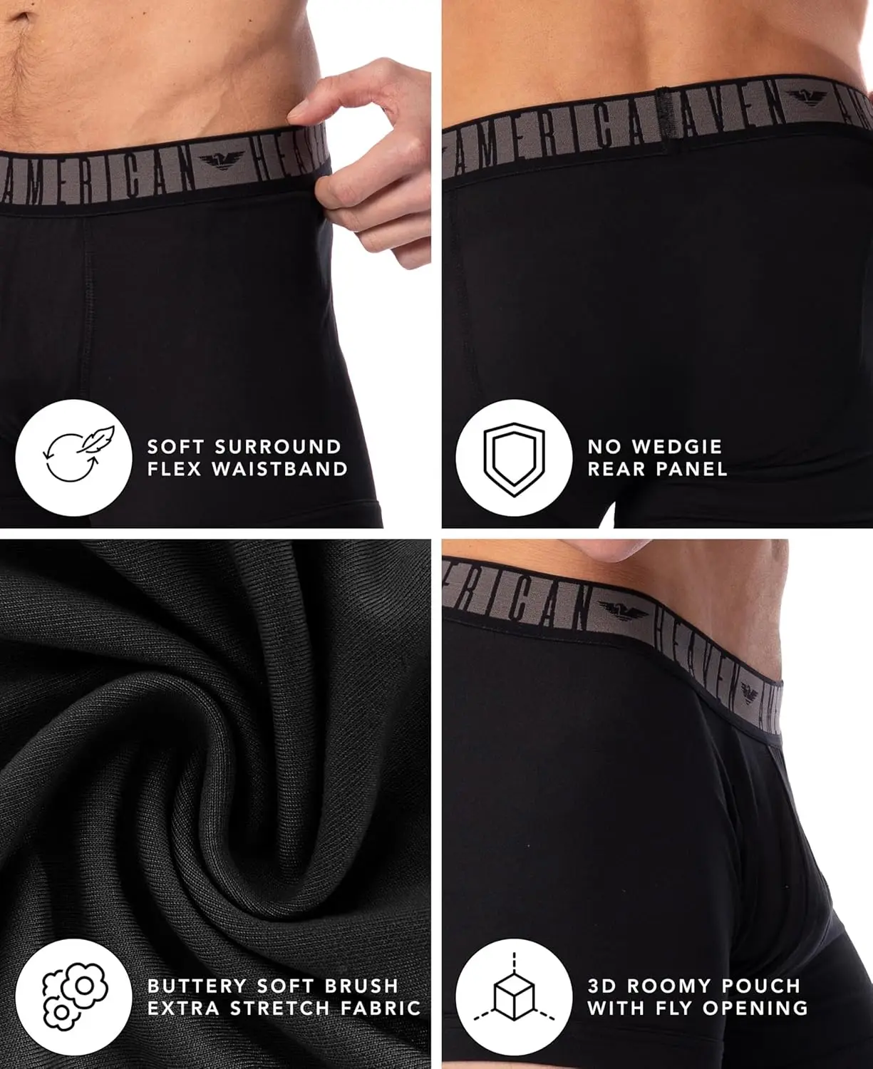 Men's Underwear Trunks | Ultra - огляд і ціна Boxer Brief Pack Cotton
