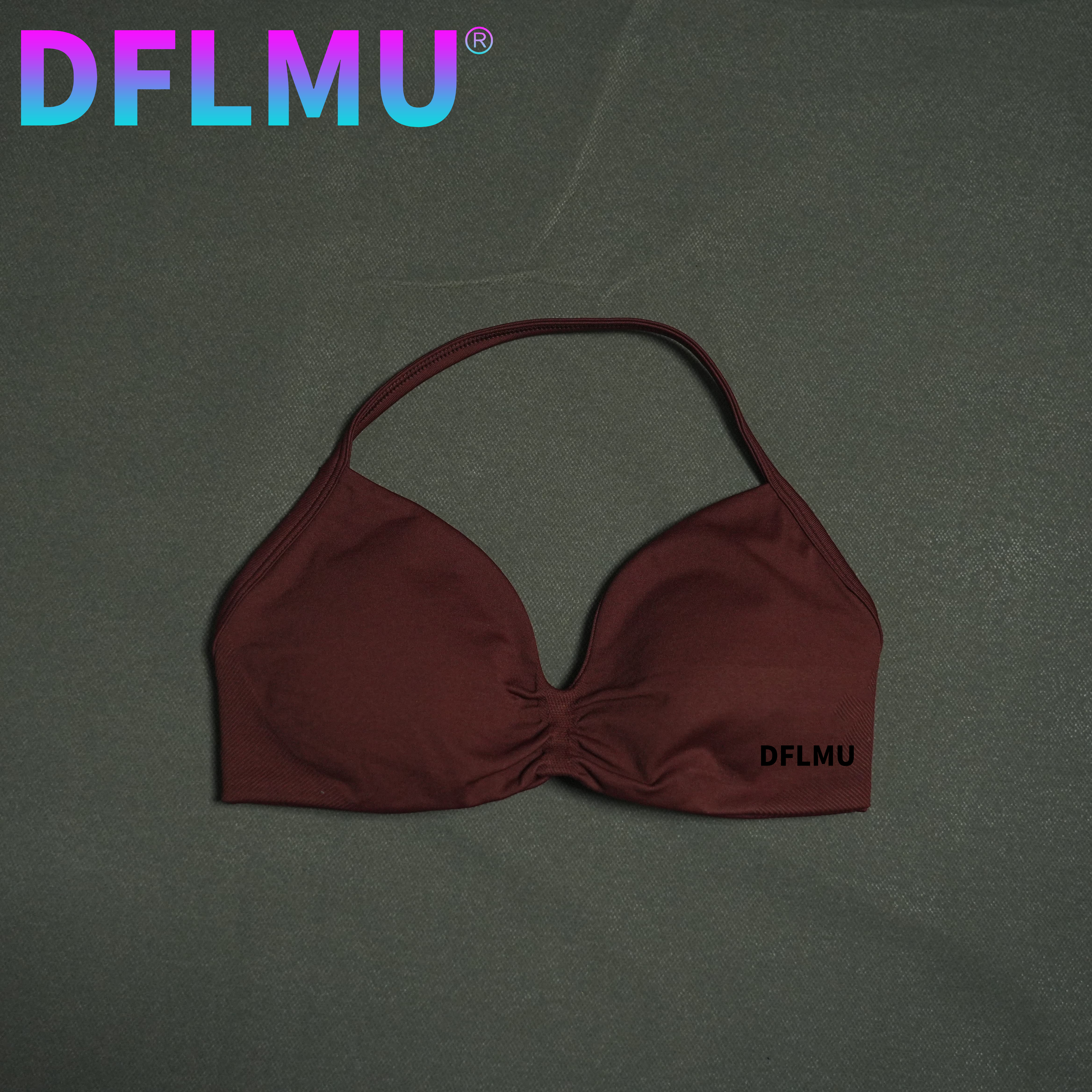 DFLMU Women Halter Sports Bra  - огляд і ціна Suspender Tank Top
