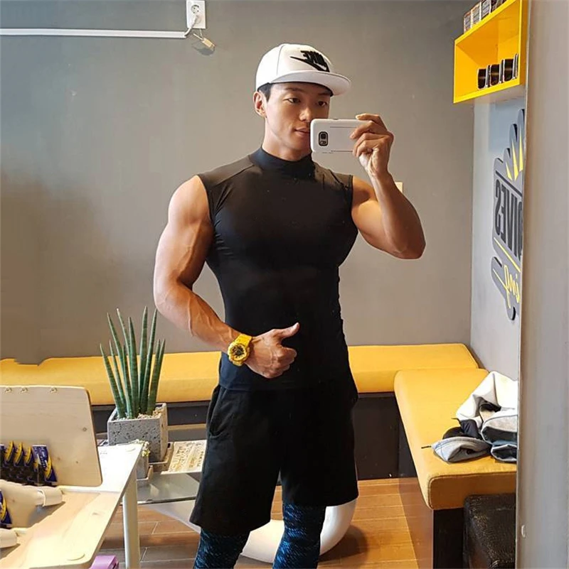 Compression Tight Clothing Gym - огляд і ціна Sleeveless Undershirt