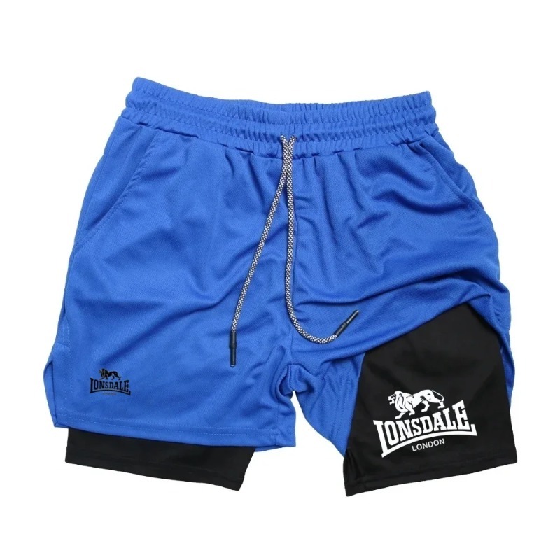 2in1 Running Shorts for Men Gy - огляд і ціна Compression Shorts Athletes