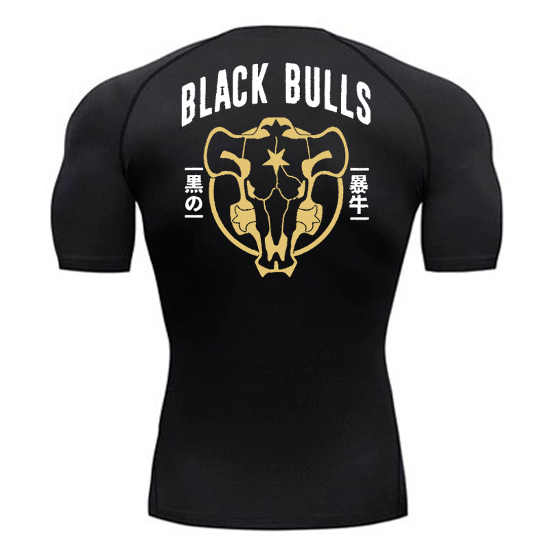 Black Bull Print Compression S - огляд і ціна Undershirt Crew Neck