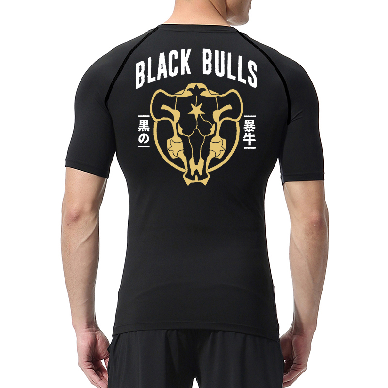 Black Bull Print Compression S - огляд і ціна Undershirt Crew Neck