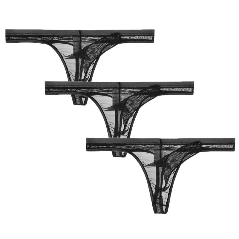 3Pcs/lot Men Underwear T-Back  - огляд і ціна Multi Pack Underwear