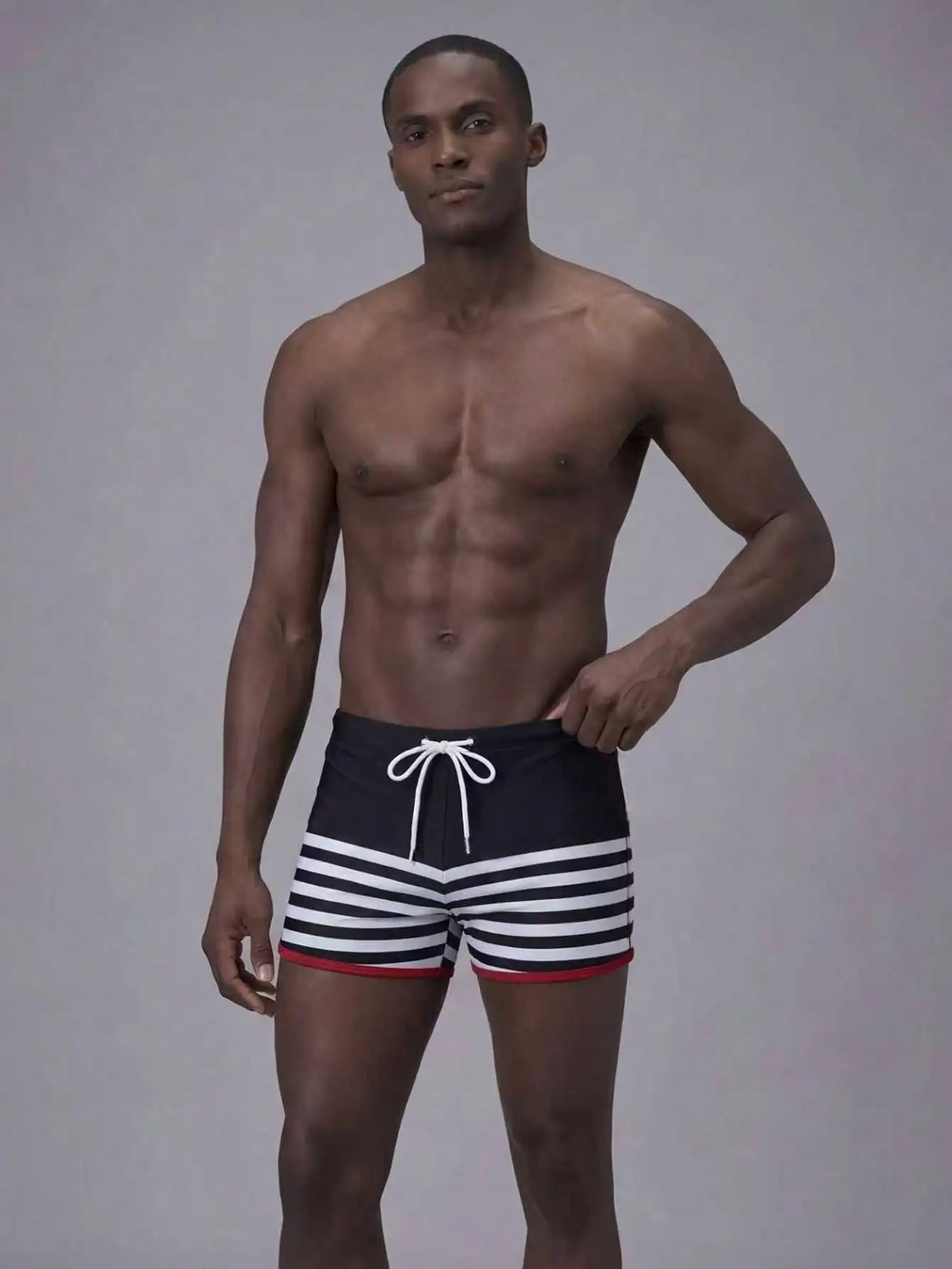 Men's Tropical Plant Print Boa - огляд і ціна Bamboo Fiber Trunk