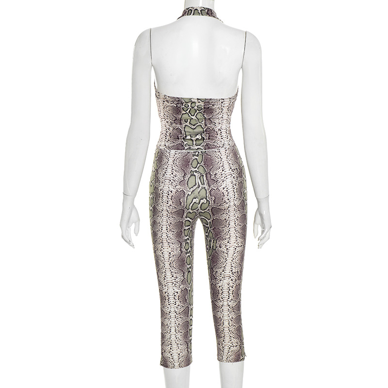 Serpentine Print Women Sexy 2  - огляд і ціна Suspender Tank Top