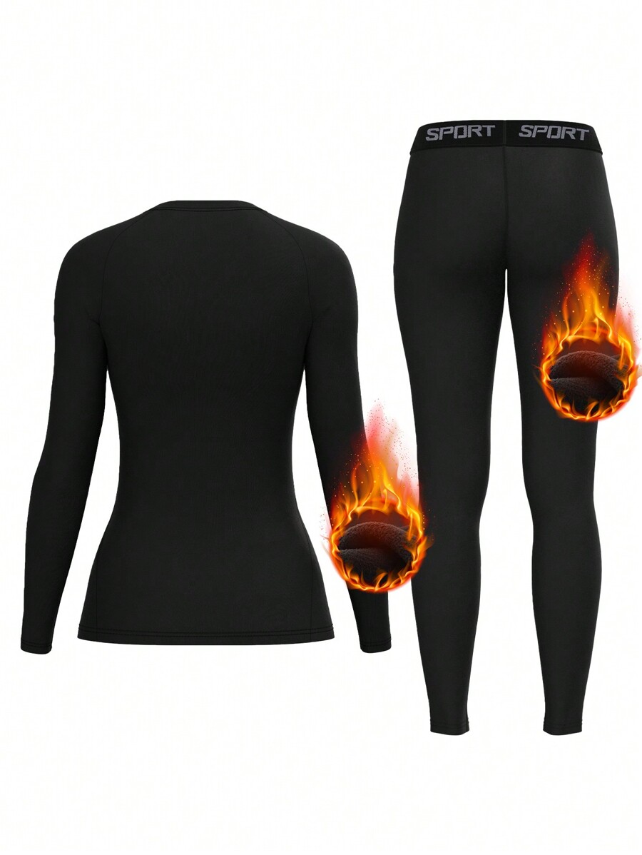 Women Fleece Thermal Underwear - огляд і ціна Base Layer Top