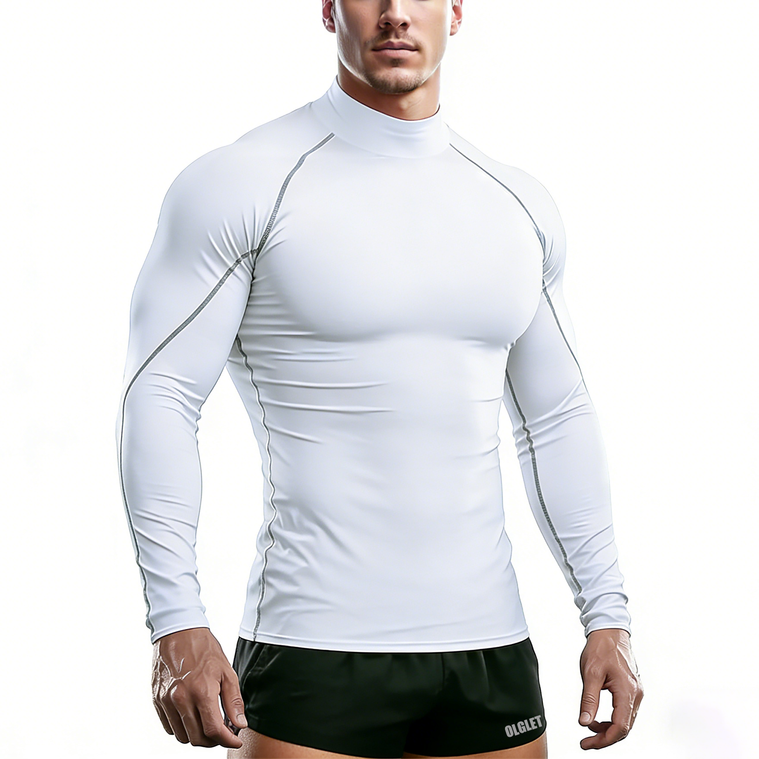 Sport T-shirt Men Compression  - огляд і ціна T Shirt Tight Fit