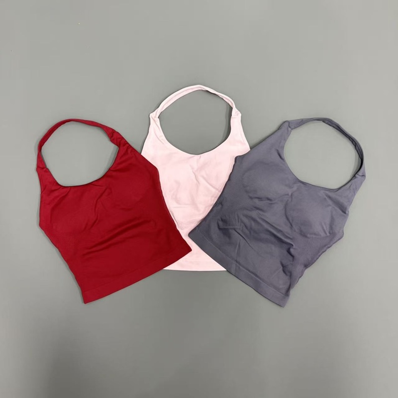 Yoga Tank Top Women Seamless O - огляд і ціна Suspender Tank Top