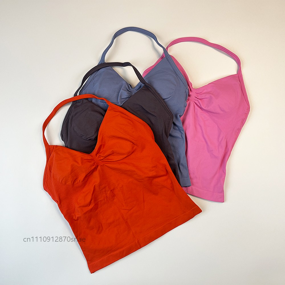 Women's Seamless Halter Strapp - огляд і ціна Suspender Tank Top