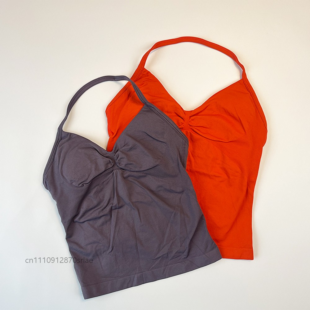 Women's Seamless Halter Strapp - огляд і ціна Suspender Tank Top