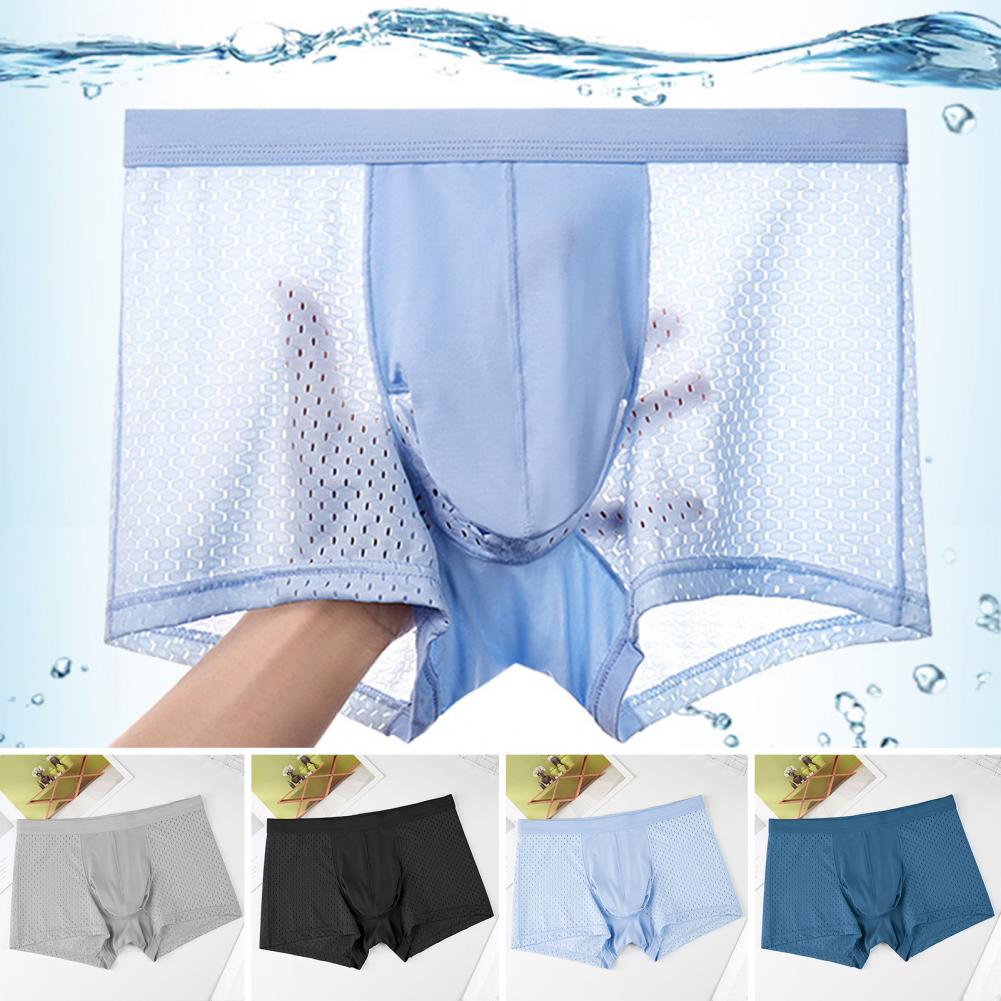 2025 M-3XL Men Boxers Elephant - огляд і ціна Mesh Sport Boxer
