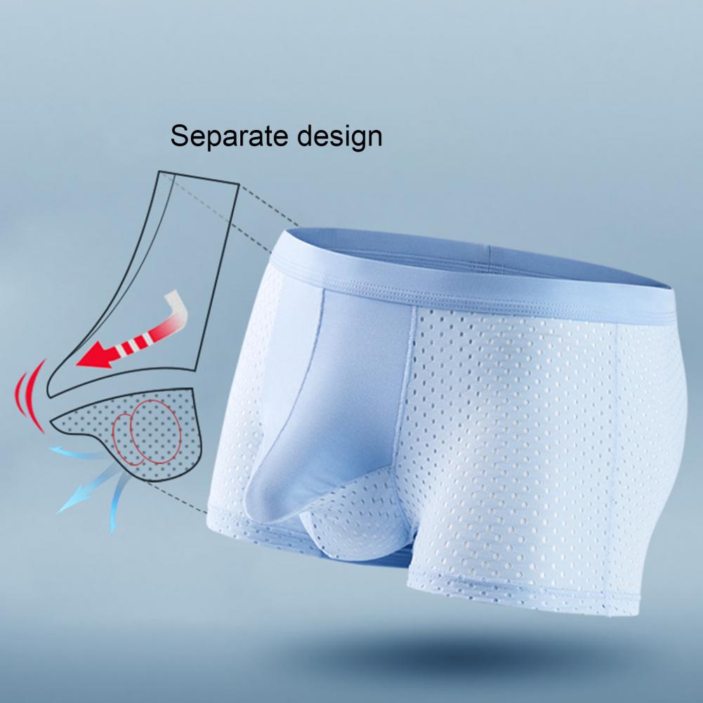 2025 M-3XL Men Boxers Elephant - огляд і ціна Mesh Sport Boxer