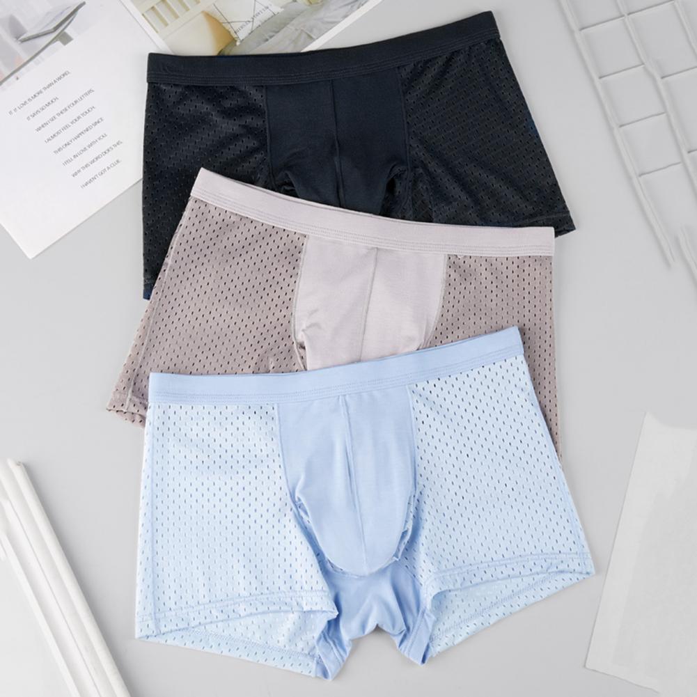 2025 M-3XL Men Boxers Elephant - огляд і ціна Mesh Sport Boxer