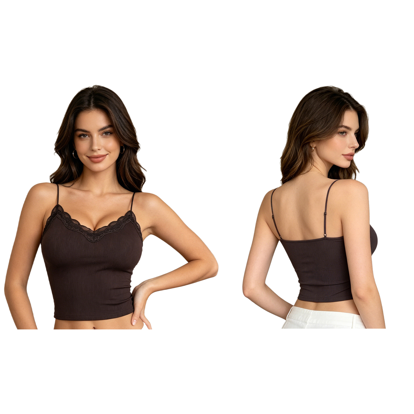 Women's Yoga Camisole with Bui - огляд і ціна Tank Top Ribbed