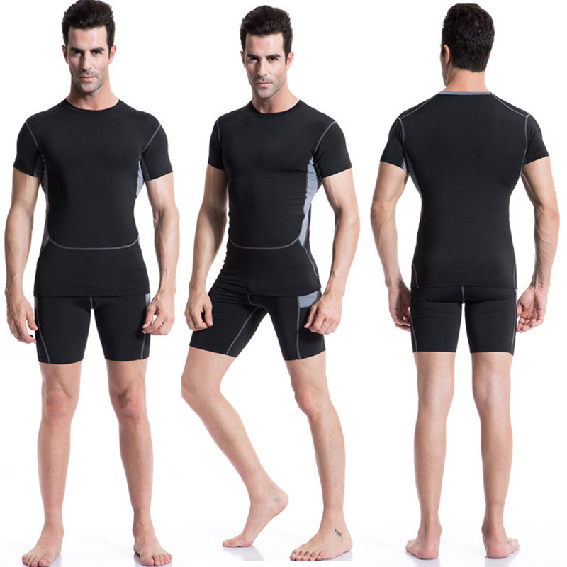 Men Top Sports T-Shirts Compre - огляд і ціна T Shirt Tight Fit