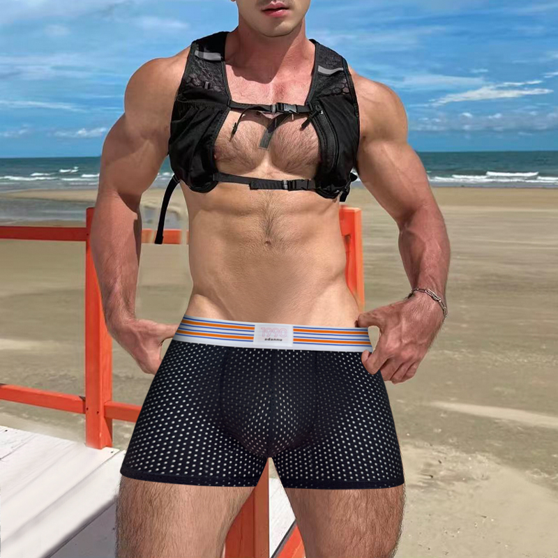 Fashionable Freely Detachable  - огляд і ціна Mesh Sport Boxer