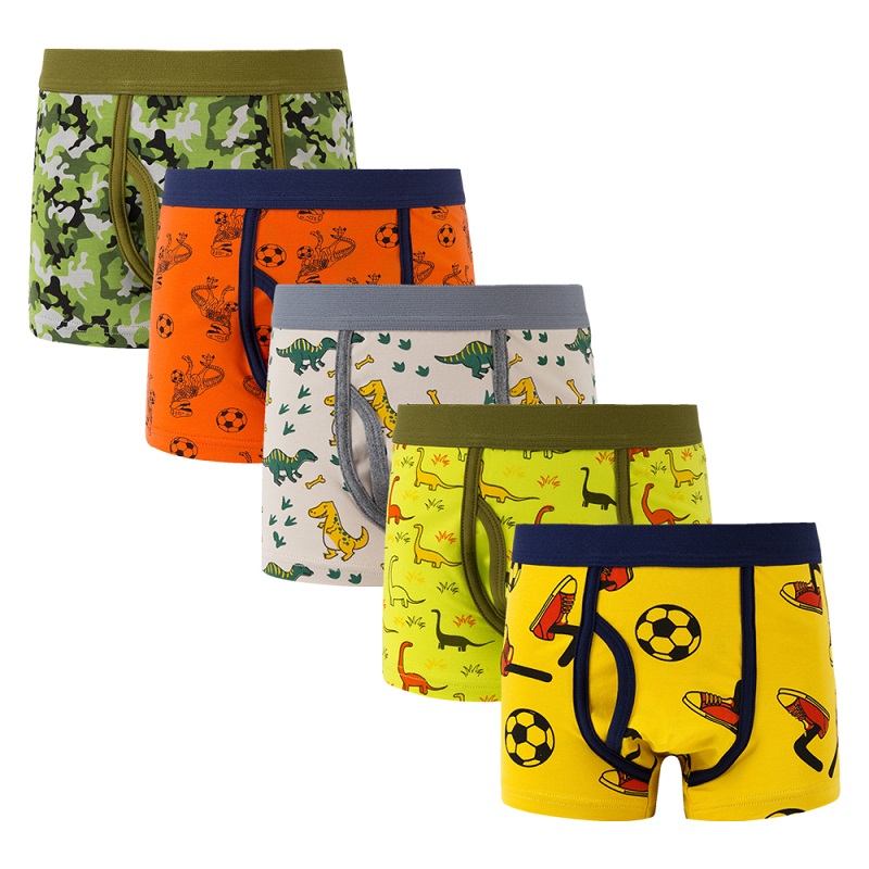 Little Boys' Cotton Boxer Brie - огляд і ціна Boxer Brief Pack Cotton