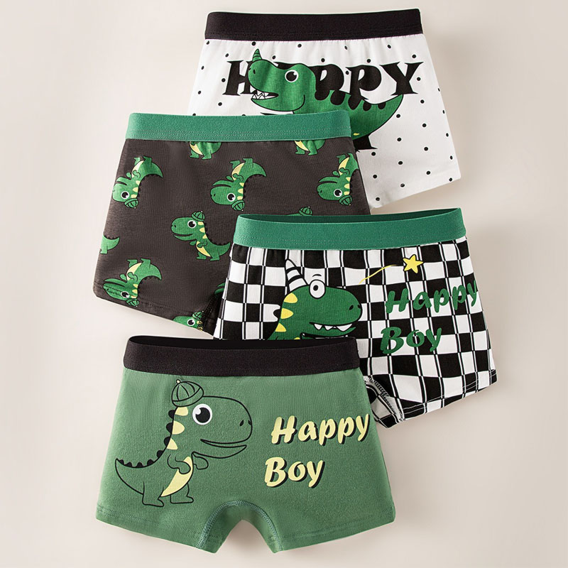 Little Boys' Cotton Boxer Brie - огляд і ціна Boxer Brief Pack Cotton