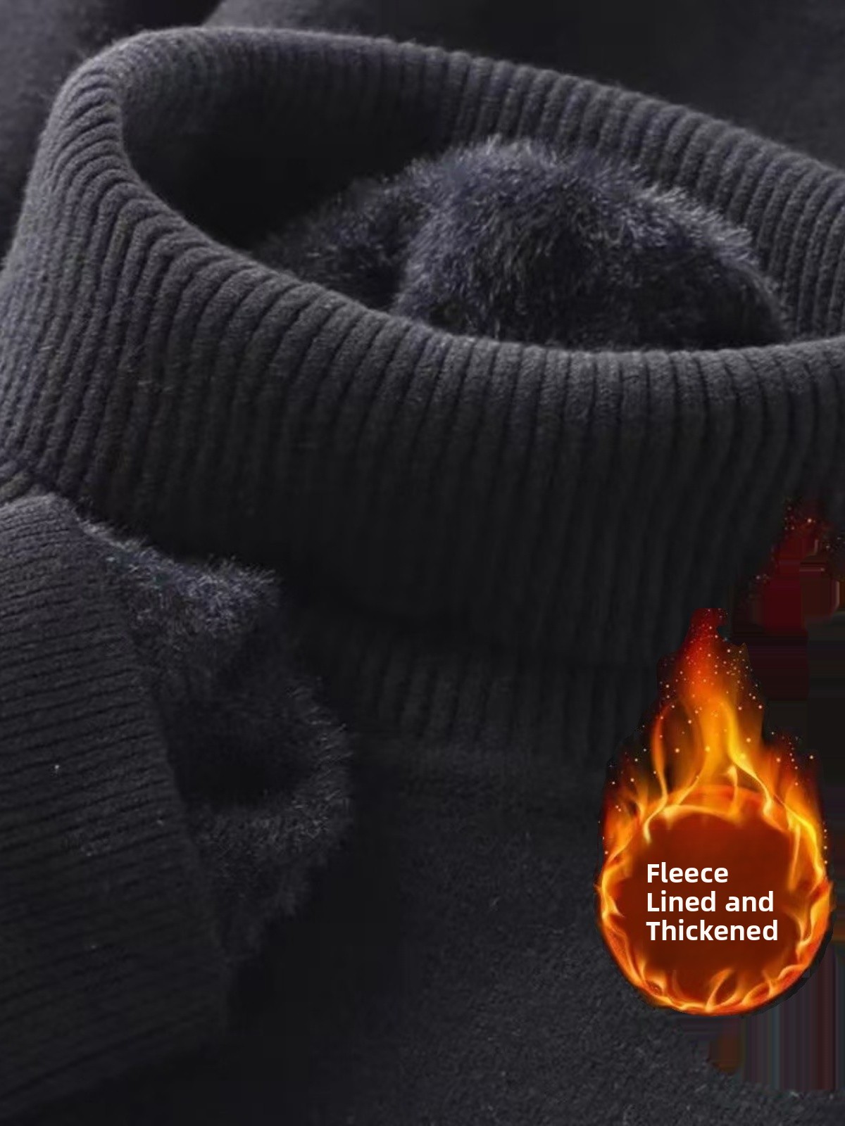 Men's Fleece Lined High Collar - огляд і ціна Thermal Long John