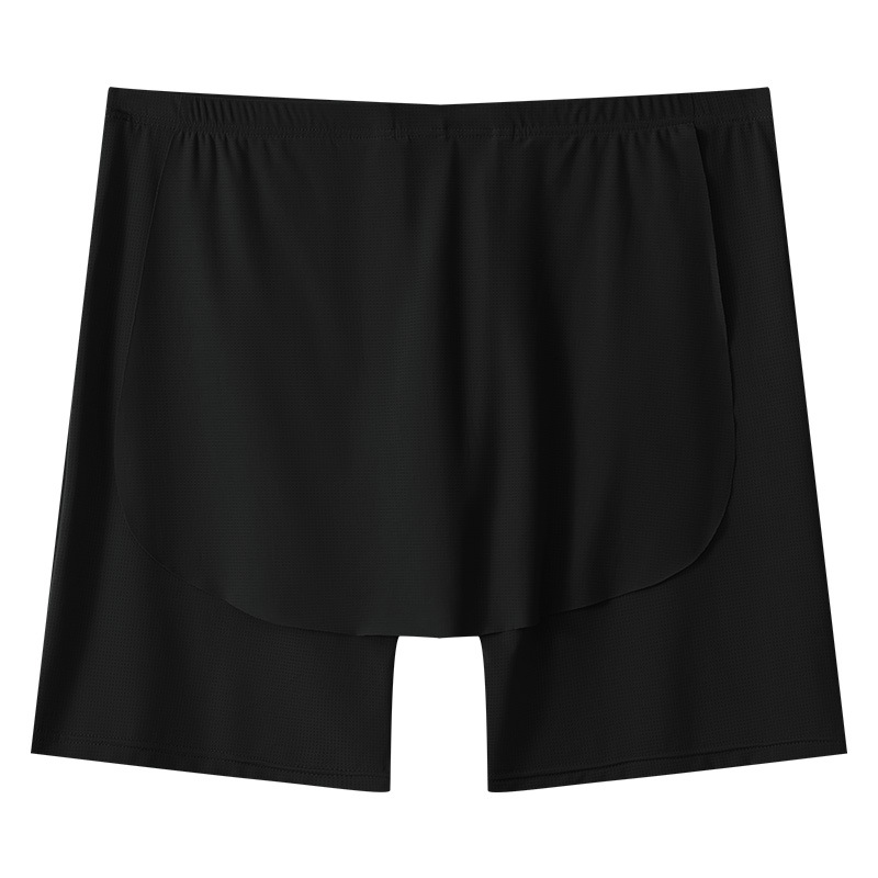 Men Underwear Cueca Solid Ice  - огляд і ціна Long Leg Trunk Men