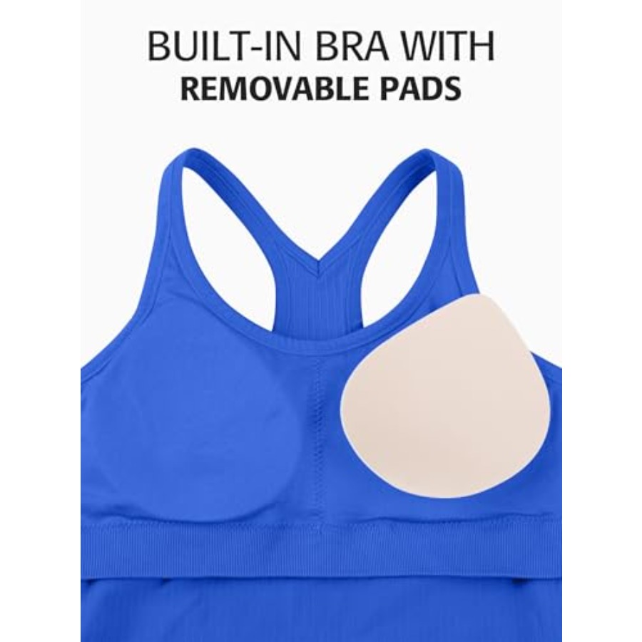 Ribbed Workout Tank Tops for W - огляд і ціна Tank Top Ribbed