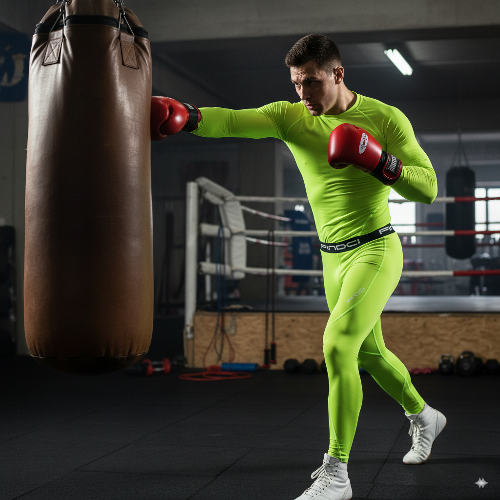 FINDCI Men's Sports Running Se - огляд і ціна Compression Long Pant