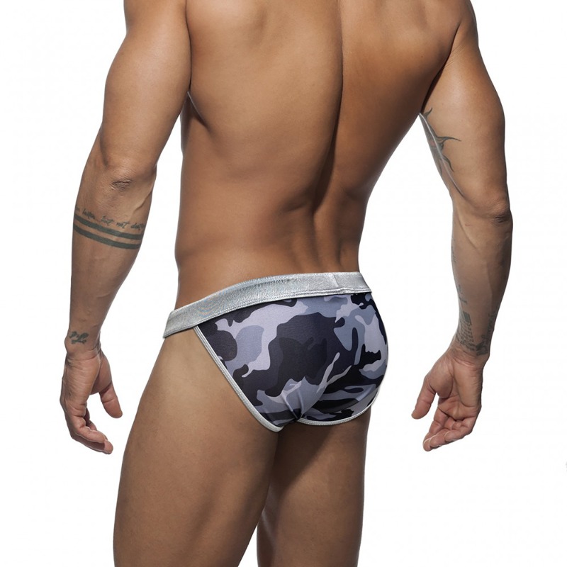 Sexy Mens Swim Briefs Camoufla - огляд і ціна Trunk Breathable Men