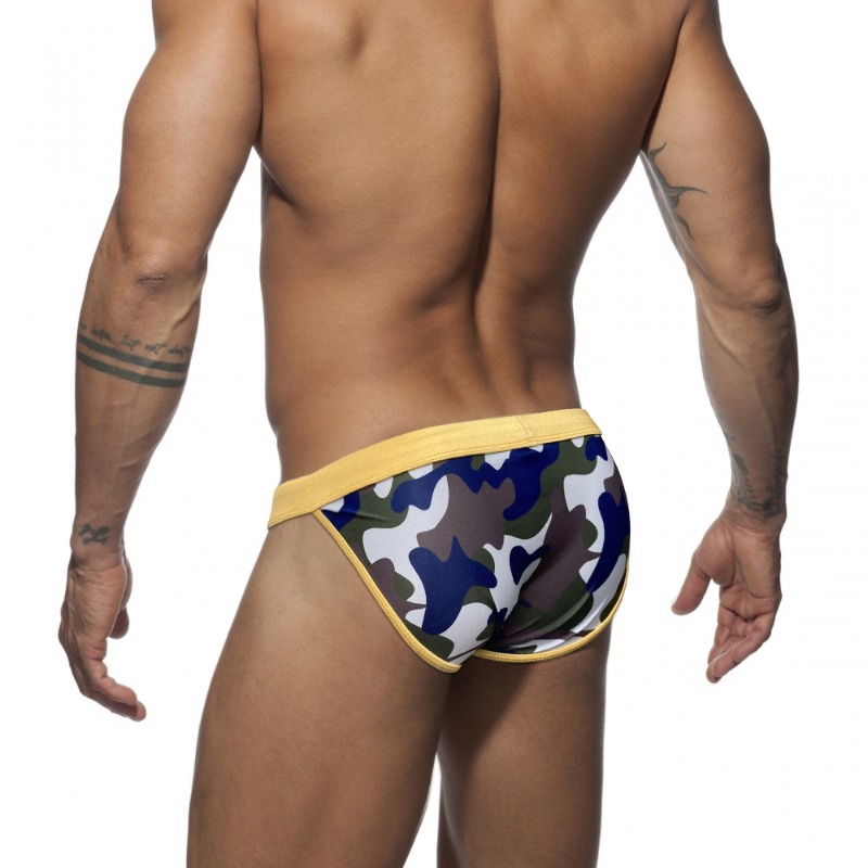 Sexy Mens Swim Briefs Camoufla - огляд і ціна Trunk Breathable Men