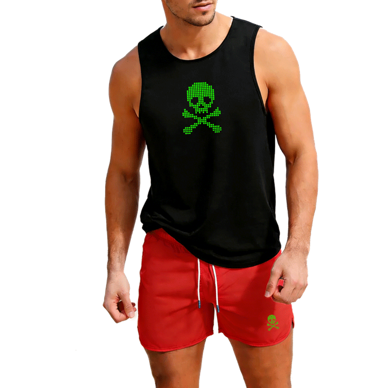 Fitness loose men tank top  sl - огляд і ціна Sleeveless Undershirt