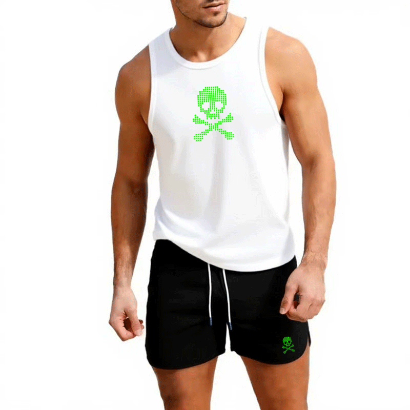 Fitness loose men tank top  sl - огляд і ціна Sleeveless Undershirt