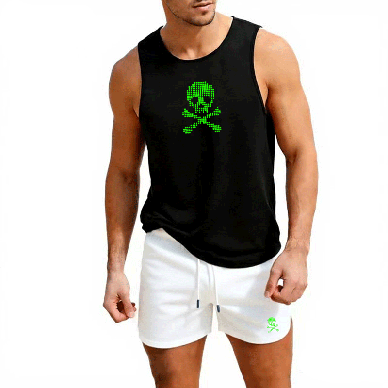 Fitness loose men tank top  sl - огляд і ціна Sleeveless Undershirt