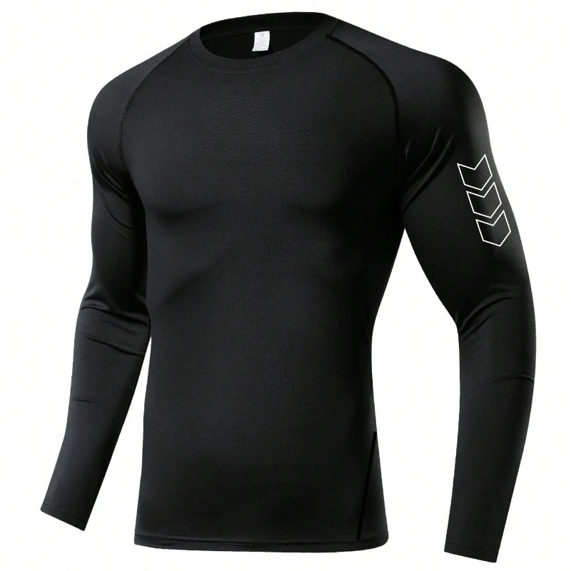 Men Quick-dry T-shirt Long Sle - огляд і ціна Base Layer Top