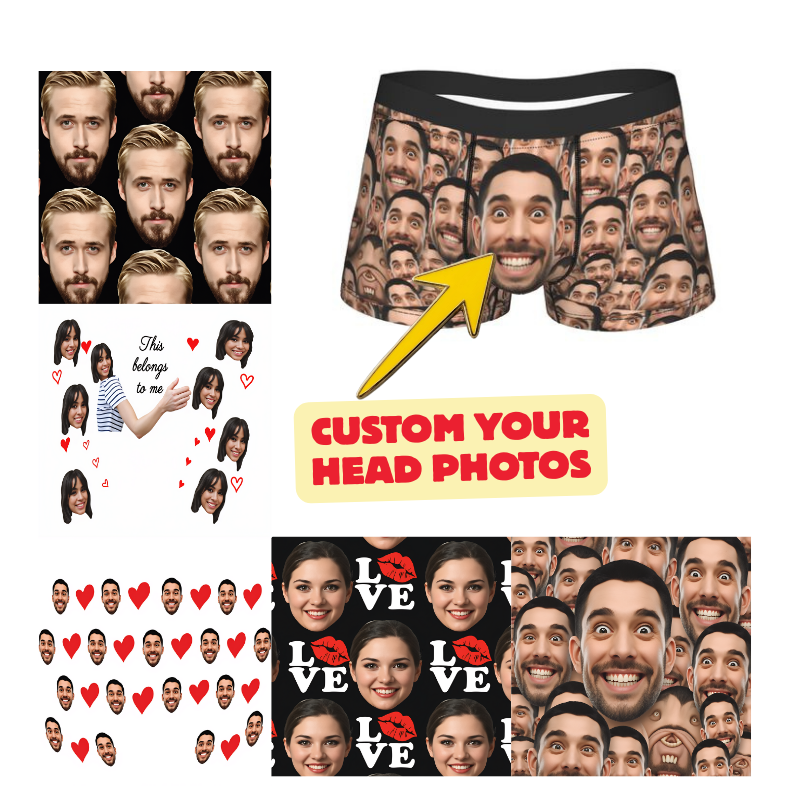 Custom Your Head Boxershorts   - огляд і ціна Pouch Boxer Pouch