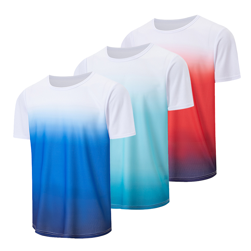 1/3 piece men's summer gradien - огляд і ціна Undershirt Crew Neck