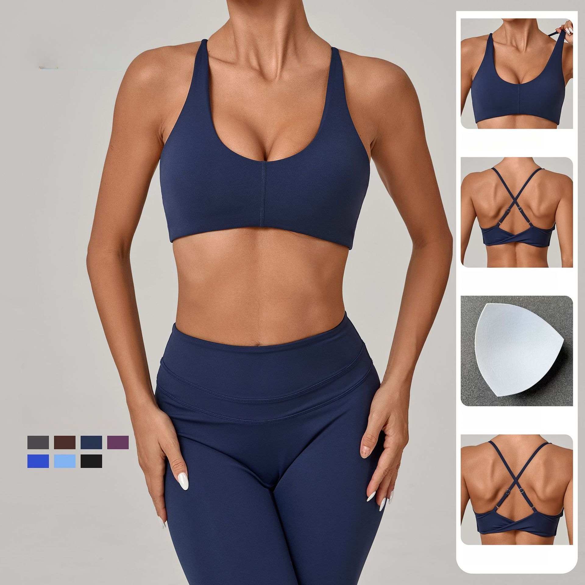 Sports Bra Women Fitness Bra H - огляд і ціна Quick Dry Underwear