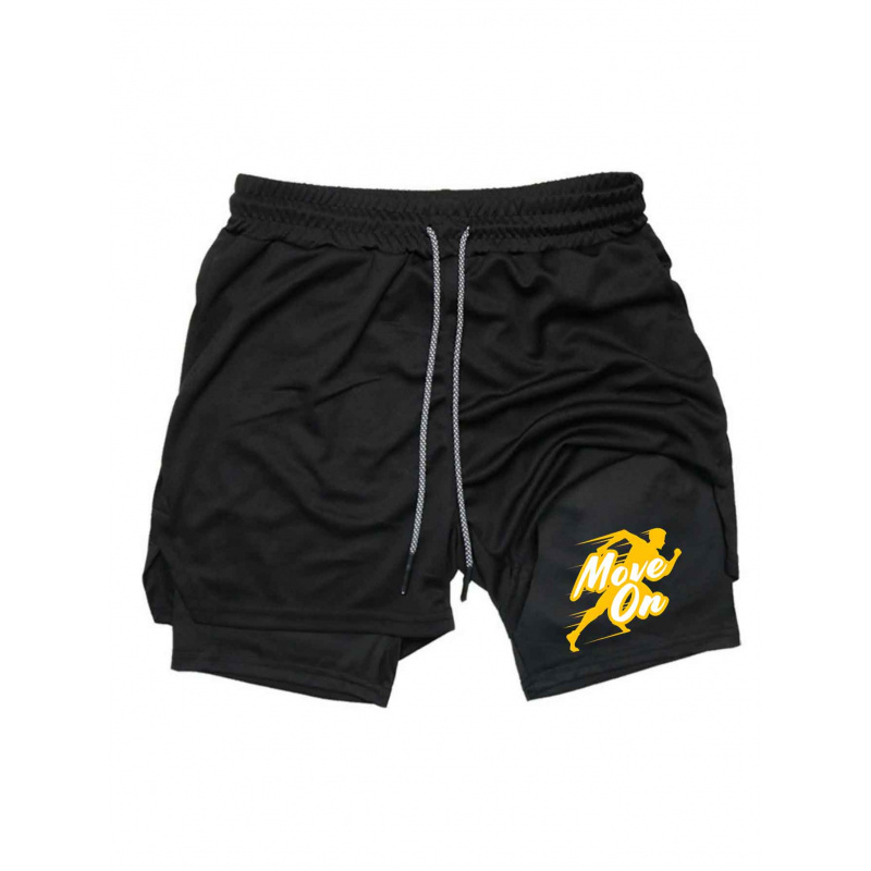 Summer Breathable Two-in-one D - огляд і ціна Compression Shorts Athletes