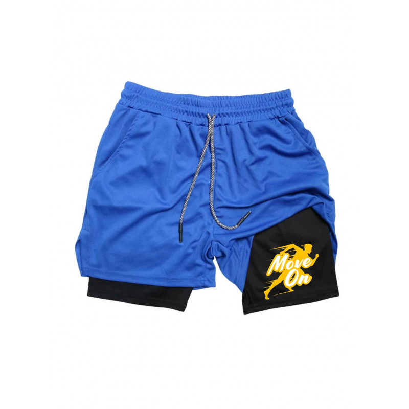 Summer Breathable Two-in-one D - огляд і ціна Compression Shorts Athletes