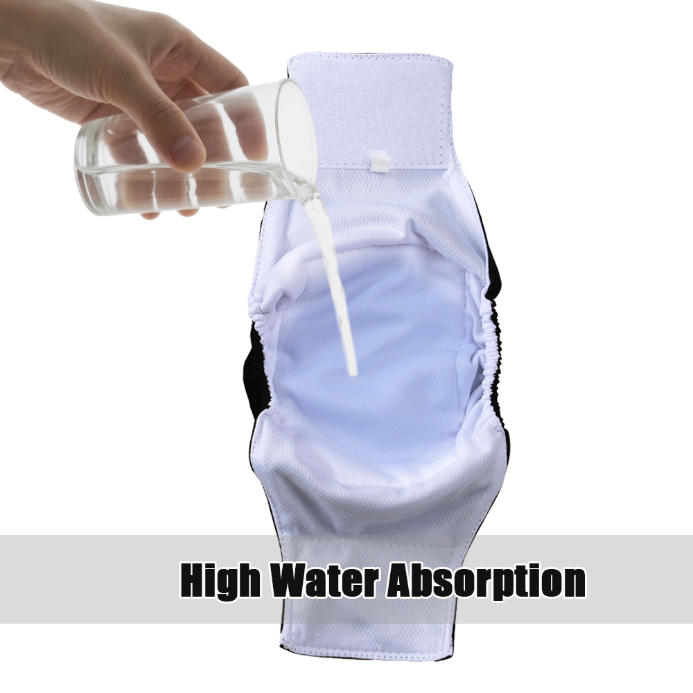 3 Pack Washable Male Dog Diape - огляд і ціна Multi Pack Underwear